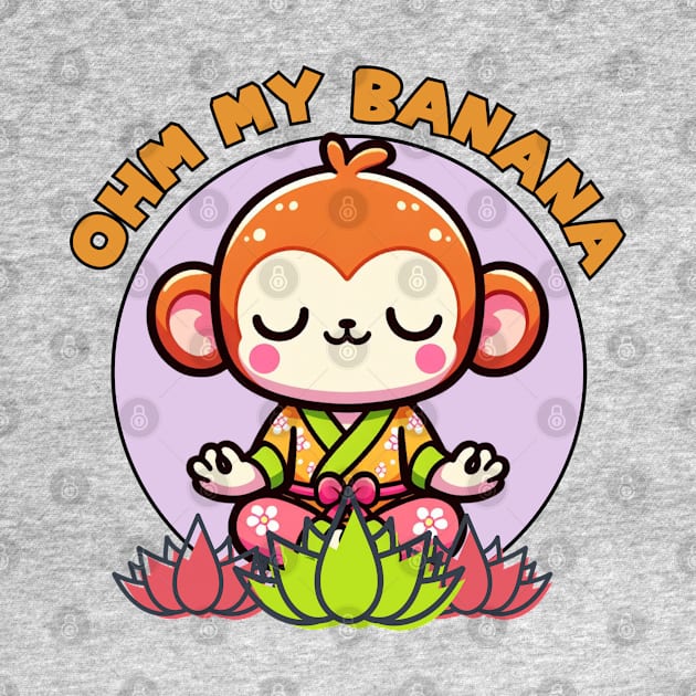 Monkey Yoga Instructor by Japanese Fever